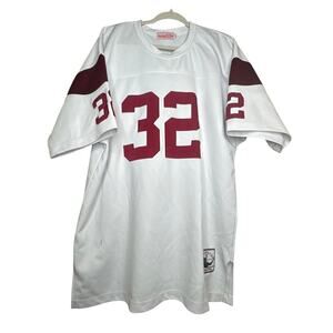 Nostalgia & Co O.J. Simpson Jersey by Mitchell & Ness Size 52 White Red USA Made
